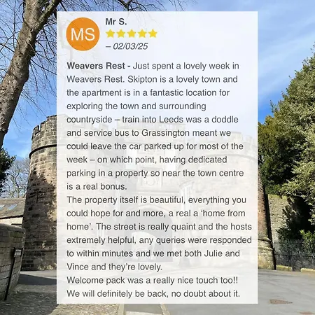 Weavers Rest - New Boutique Retreat In With Parking