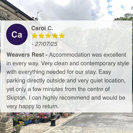 Weavers Rest - New Boutique Retreat In With Parking * Skipton
